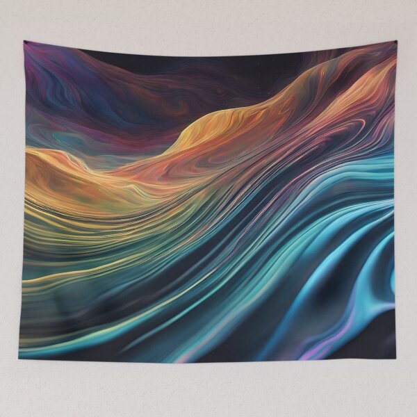 Item preview, Shimmering, Fluid Waves Holographic designed and sold by Have Mercy.