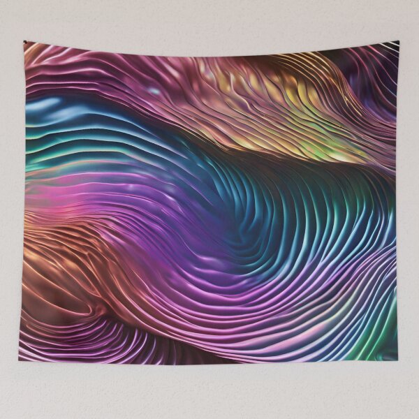 Item preview, Shimmering, Fluid Waves Holographic designed and sold by Have Mercy.