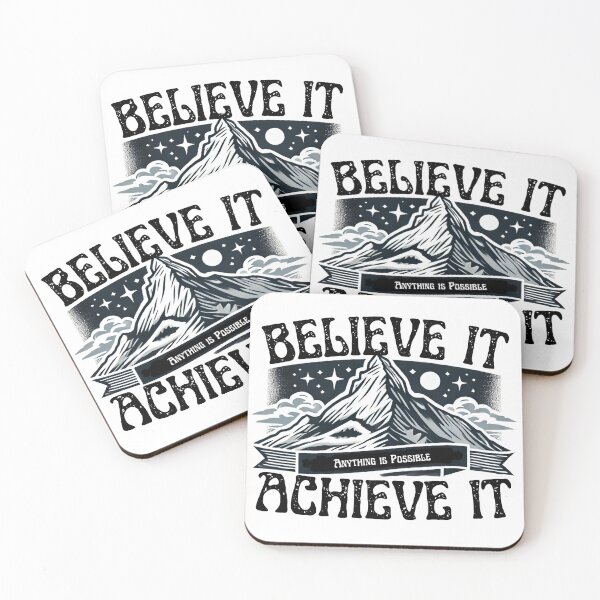 Item preview, Believe it Achieve It (1) designed and sold by MysticWhisper.