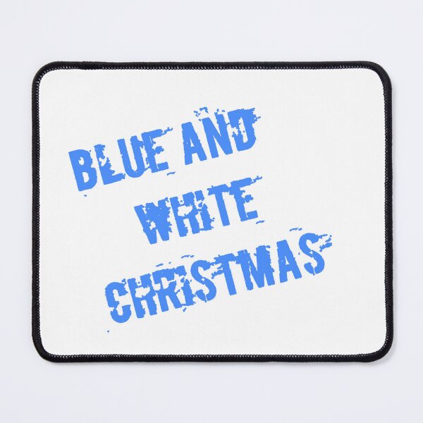 Artikelvorschau, Blaue und weiße Weihnachten entworfen und verkauft von CreativePulse10.