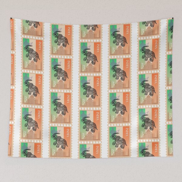 Item preview, India Stamp designed and sold by dolla-designs-.