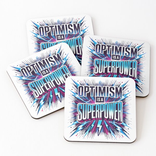 Item preview, Optimism is a Superpower (4) designed and sold by MysticWhisper.