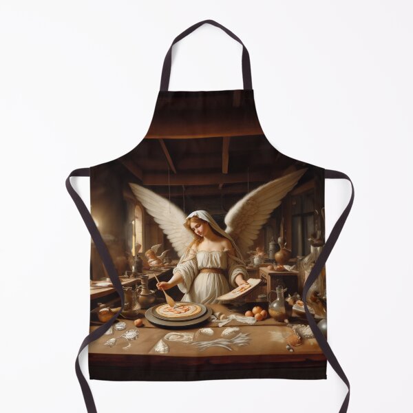 Item preview, Angel Making Pizza designed and sold by boysenberrie.
