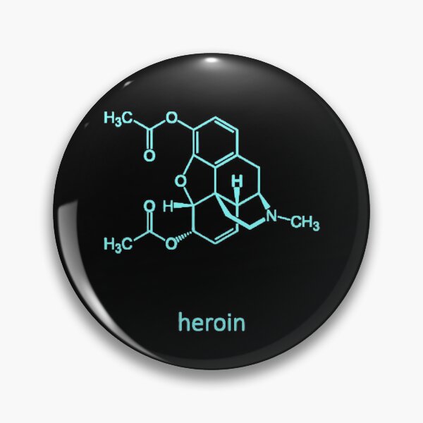 Item preview, Heroin - The Opiate Molecule designed and sold by Numbers-Art.