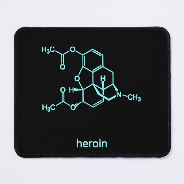Item preview, Heroin - The Opiate Molecule designed and sold by Numbers-Art.
