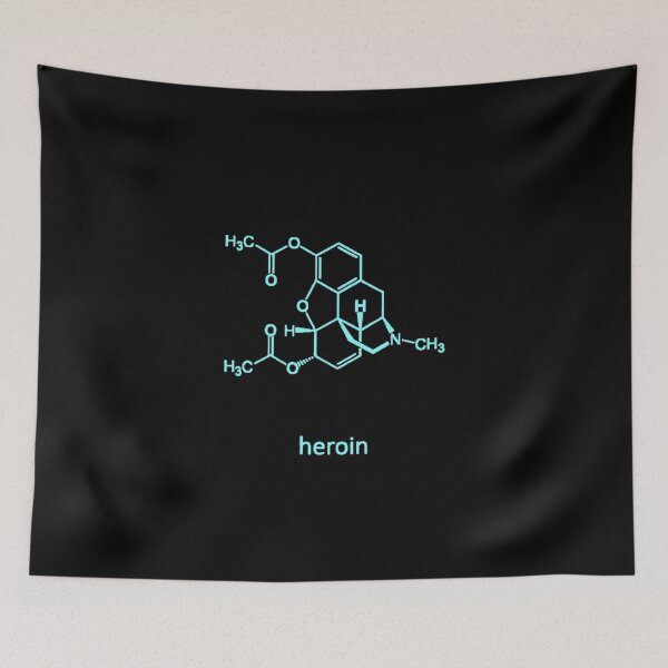 Item preview, Heroin - The Opiate Molecule designed and sold by Numbers-Art.
