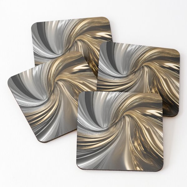 Item preview, Abstract Metallic Swirls designed and sold by Have Mercy.