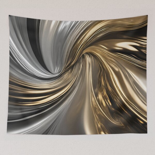 Item preview, Abstract Metallic Swirls designed and sold by Have Mercy.