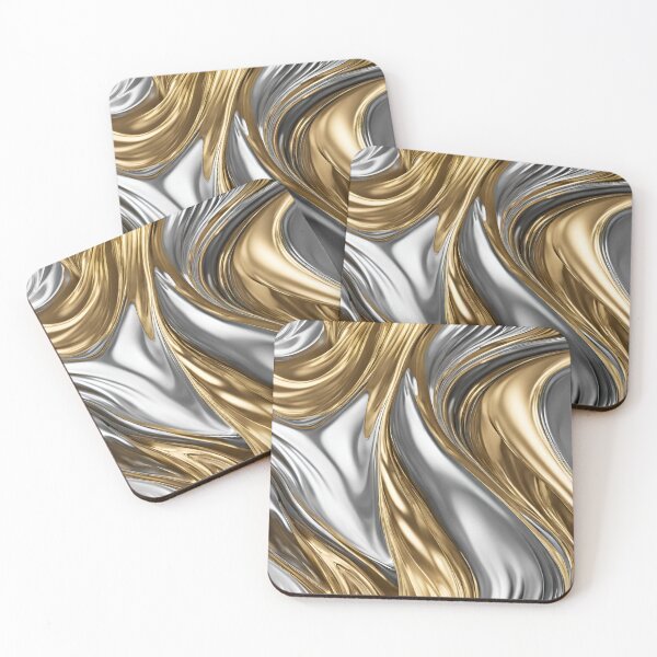 Item preview, Abstract Metallic Swirls designed and sold by Have Mercy.