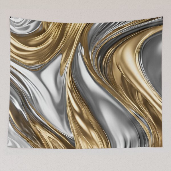 Item preview, Abstract Metallic Swirls designed and sold by Have Mercy.