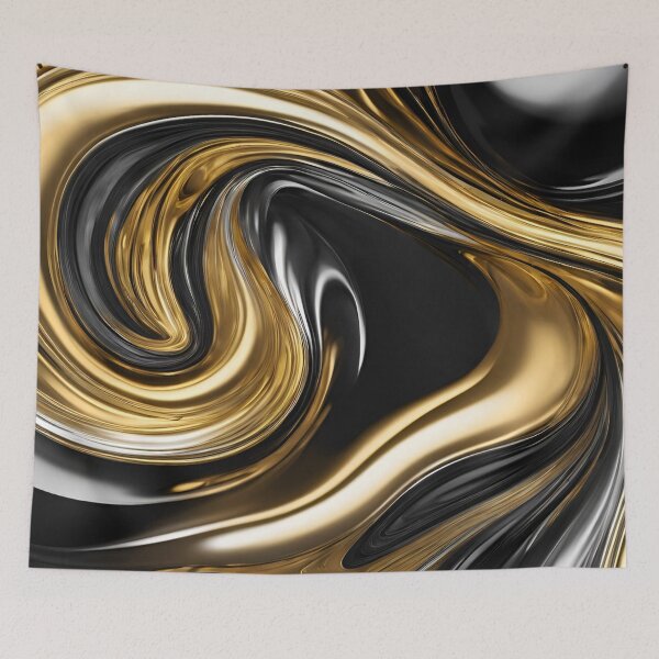 Item preview, Abstract Metallic Swirls designed and sold by Have Mercy.