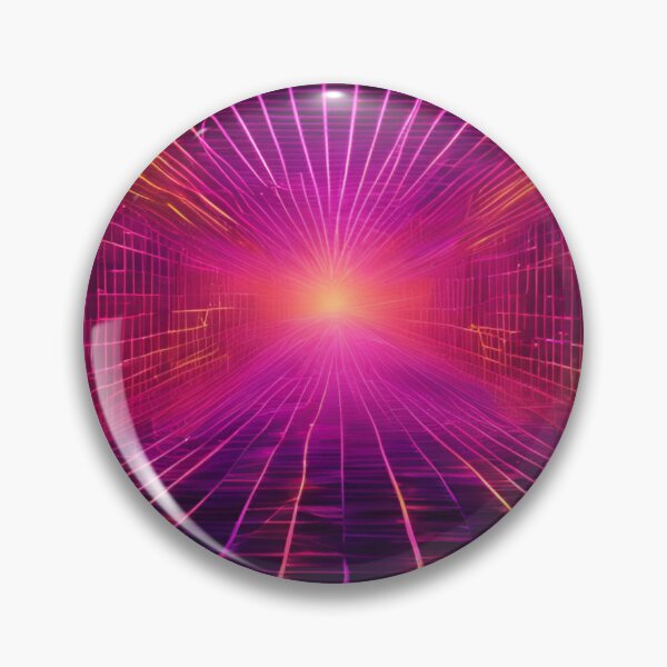 Item preview, Futuristic Glowing Neon Grid designed and sold by Have Mercy.
