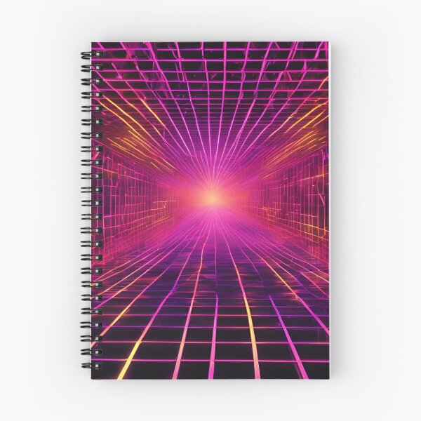 Item preview, Futuristic Glowing Neon Grid designed and sold by Have Mercy.
