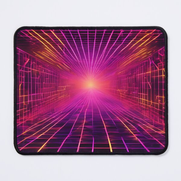 Item preview, Futuristic Glowing Neon Grid designed and sold by Have Mercy.
