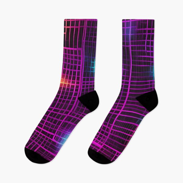 Item preview, Futuristic Glowing Neon Grid designed and sold by Have Mercy.