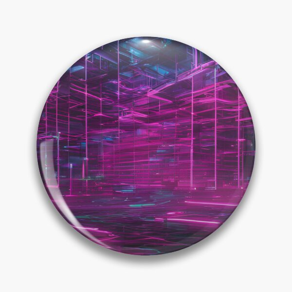 Item preview, Futuristic Glowing Neon Grid designed and sold by Have Mercy.