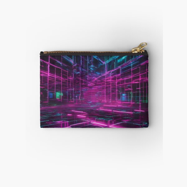 Item preview, Futuristic Glowing Neon Grid designed and sold by Have Mercy.