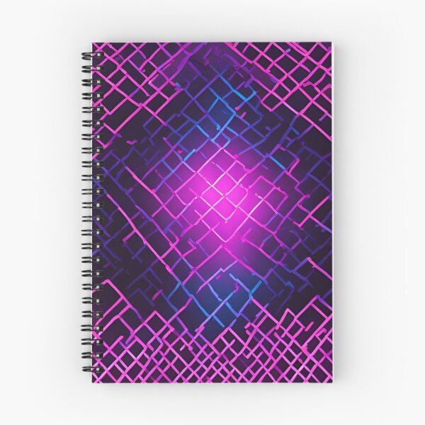 Item preview, Futuristic Glowing Neon Grid designed and sold by Have Mercy.