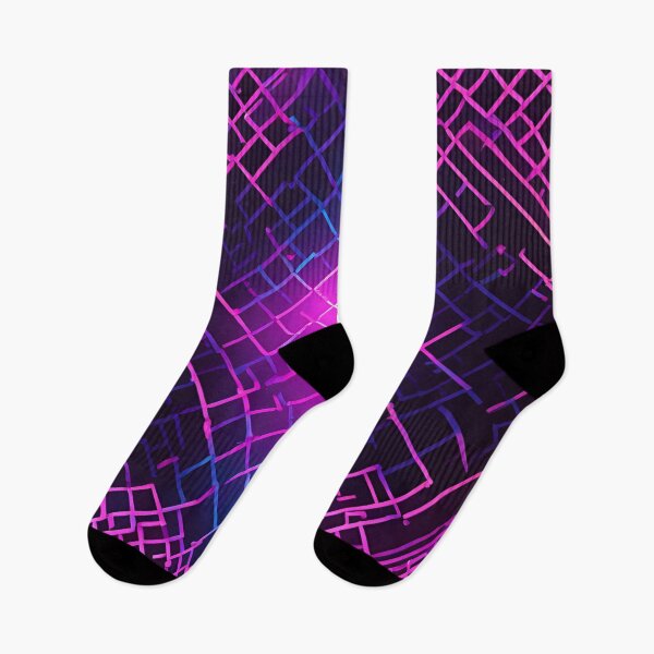 Item preview, Futuristic Glowing Neon Grid designed and sold by Have Mercy.