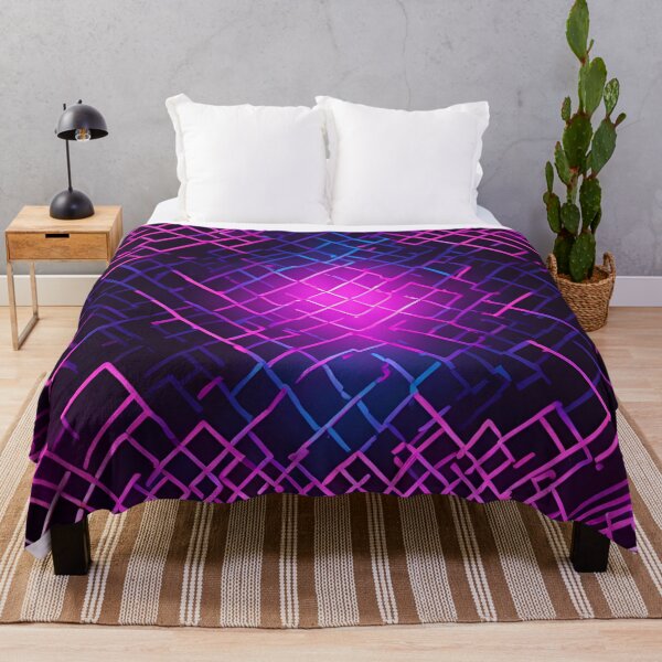 Item preview, Futuristic Glowing Neon Grid designed and sold by Have Mercy.