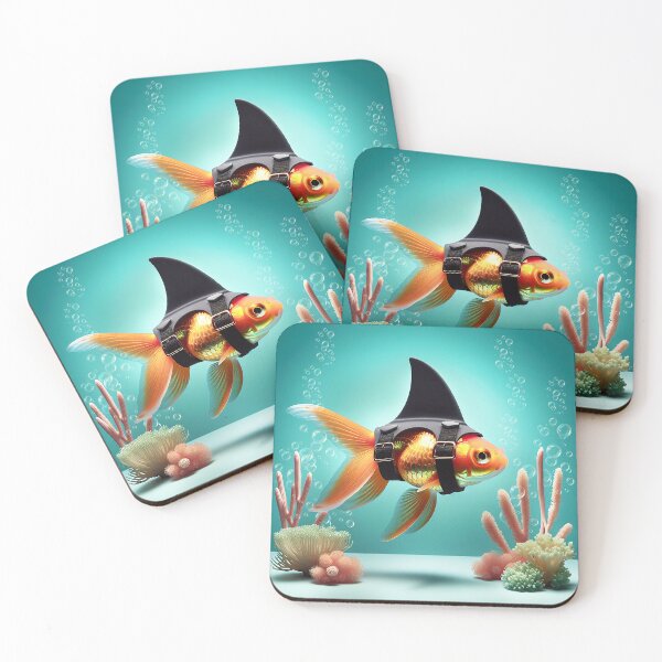 Item preview, Goldfish with a Shark Fin designed and sold by Vin  Zzep.