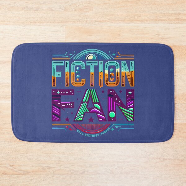 Item preview, Fiction fan, typography designed and sold by maxmaj.
