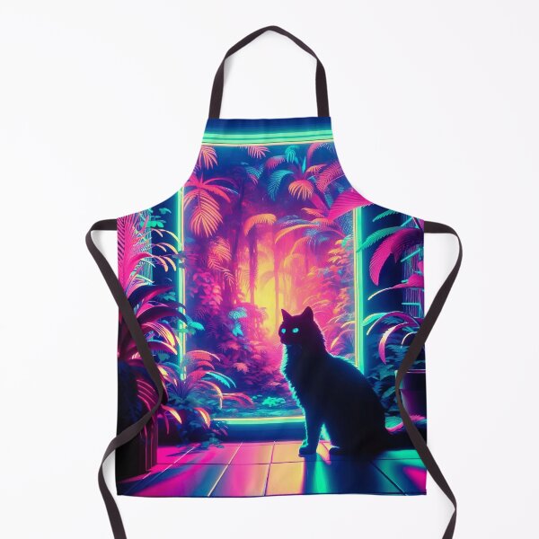 Item preview, Midnight Jungle Cat designed and sold by savesarah.