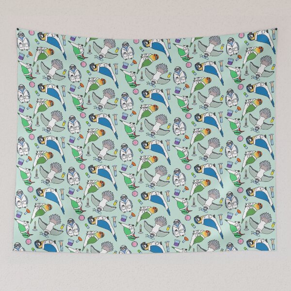 Item preview, Lab Birds - Science Laboratory designed and sold by BundaBear.