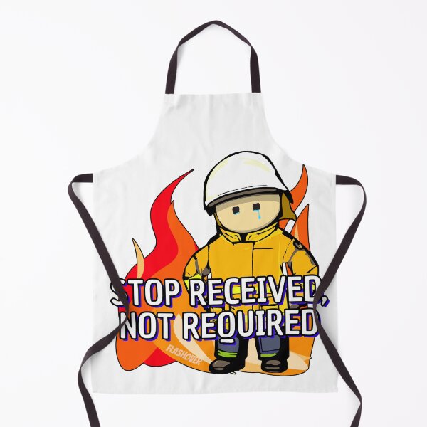 Item preview, Stop Received, Not required... designed and sold by Flashover.