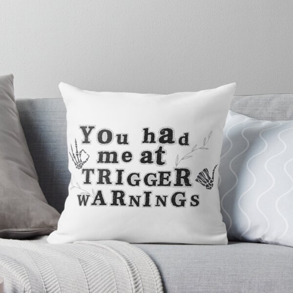 Item preview, Trigger warnings  designed and sold by page-and-cup.
