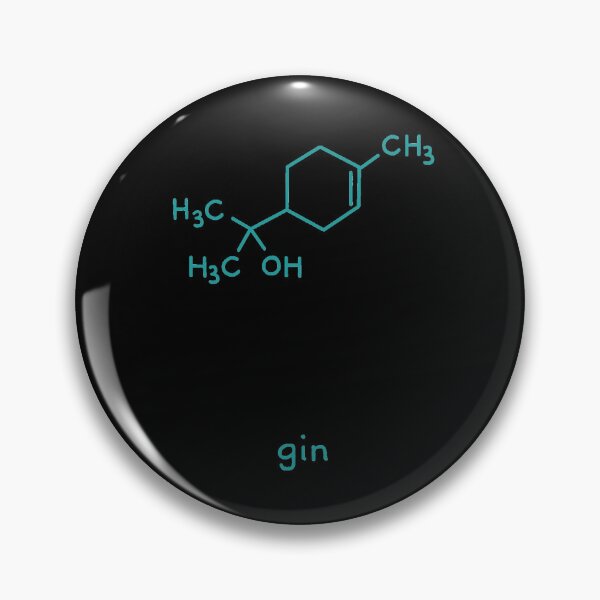 Item preview, Gin - The Botanical Spirit Molecule designed and sold by Numbers-Art.