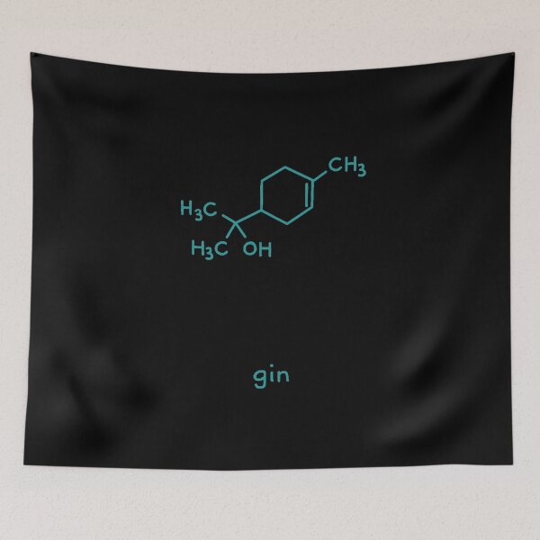 Item preview, Gin - The Botanical Spirit Molecule designed and sold by Numbers-Art.