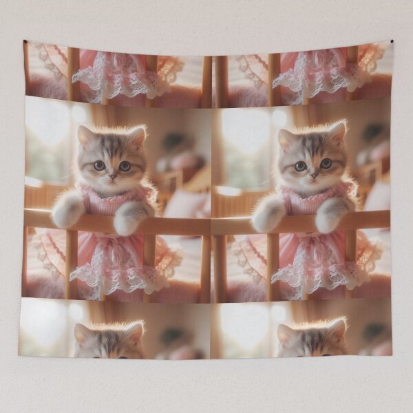 Item preview, The freshly awakened kitten剛睡醒的小貓 designed and sold by BoBo686868.