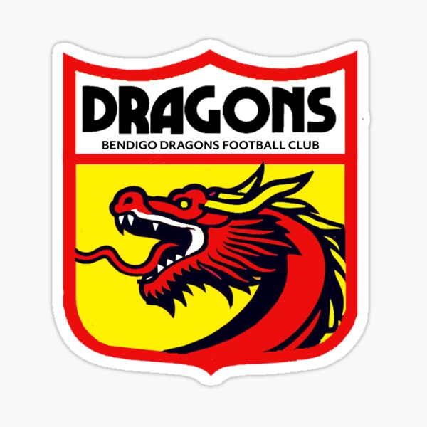 Item preview, Bendigo Dragons Football Team Logo designed and sold by benwesleydesign.