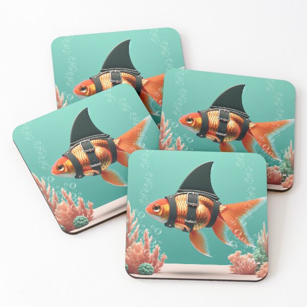 Item preview, Goldfish with a Shark Fin designed and sold by Vin  Zzep.