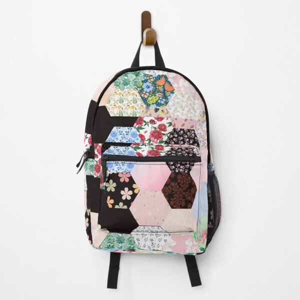 Item preview, Floral Hexagon Pattern Design designed and sold by TESHYS.