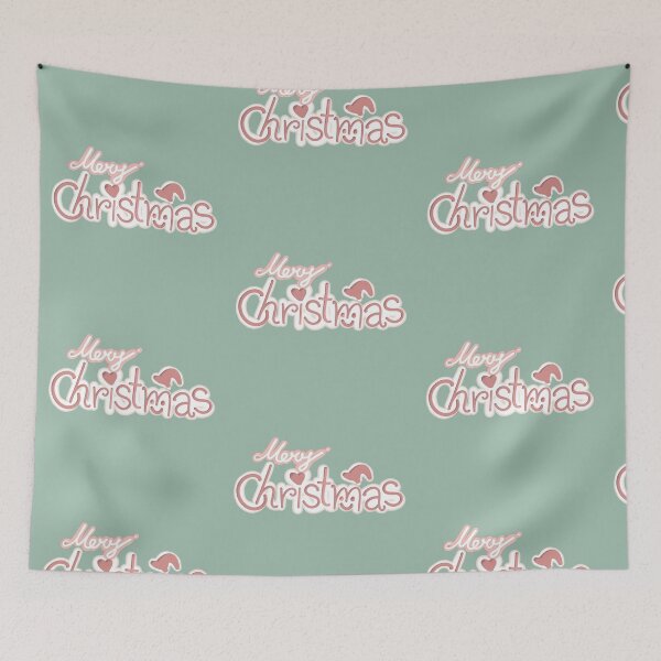 Item preview, Cute Minimal Merry Christmas word  designed and sold by KrissaEsme.