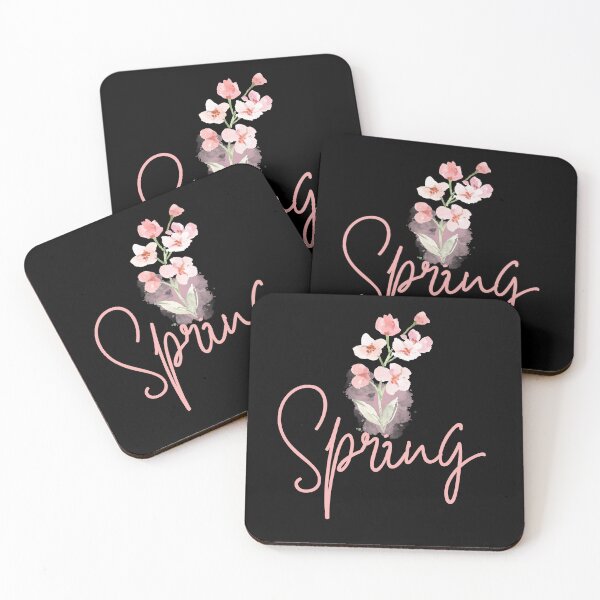 Item preview, Spring on Black designed and sold by BlackRoseZA.