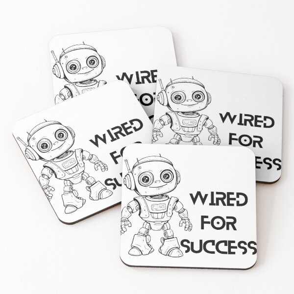 Item preview, Cute Robot with Funny Quote designed and sold by Art Buffalo.