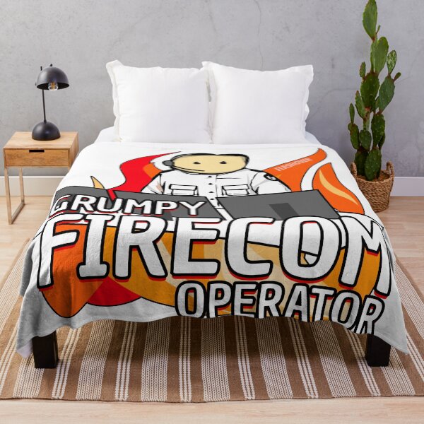 Item preview, Grumpy Firecom Operator - Male and not happy! designed and sold by Flashover.