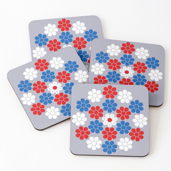 Item preview, Democracy Daisy - red, white & blue designed and sold by BrownWoodRobot.