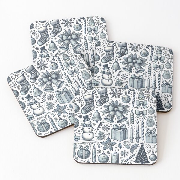 Item preview, Vintage Christmas Charm. designed and sold by Linework Studio.