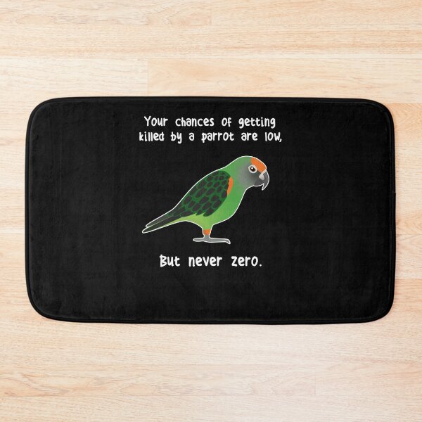 Item preview, Jardine's Parrot Never Zero designed and sold by Clara Hollins.