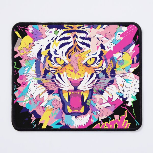 Item preview, Super Turbo Killer Pop Art Tiger designed and sold by Artsy Sharky.