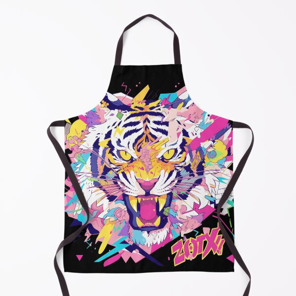 Item preview, Super Turbo Killer Pop Art Tiger designed and sold by Artsy Sharky.