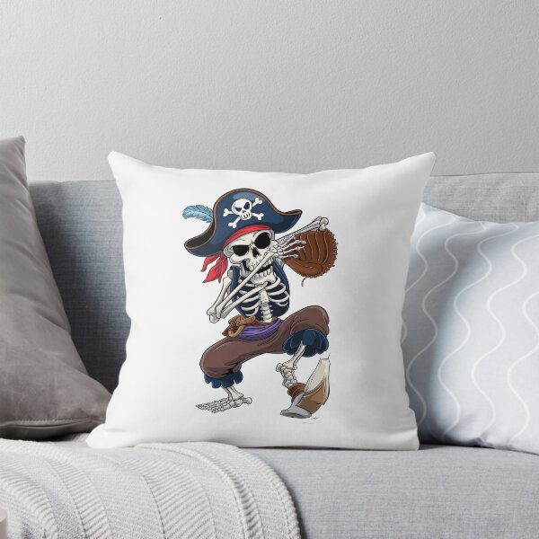 Item preview, Halloween Skeleton Pirate Baseball designed and sold by Merchrise.