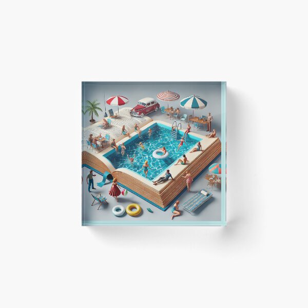 Item preview, Vintage Pool Party Book designed and sold by Vin  Zzep.