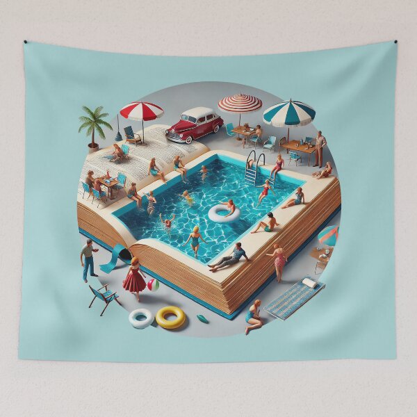 Artikelvorschau, Vintage Pool-Party-Buch entworfen und verkauft von Vin  Zzep.