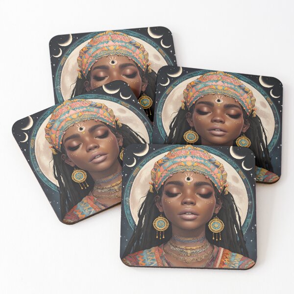 Item preview, Tribal Moonlight Mandala designed and sold by Susacha.