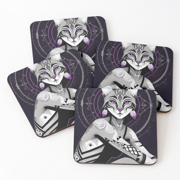 Item preview, The hot cat lady - purr(ple) designed and sold by yearmoe.